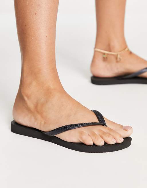 Flip flops sale havaianas black