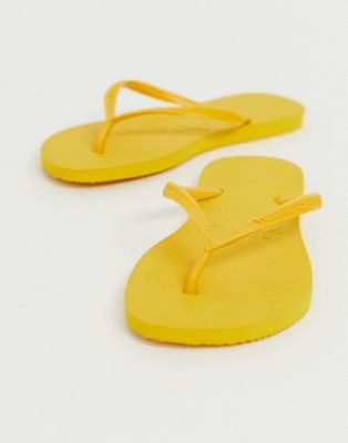 flip flops yellow