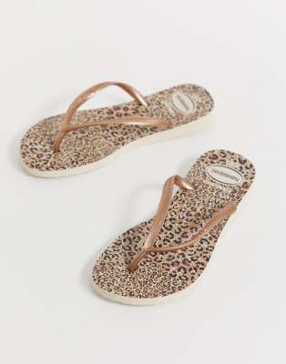 havaianas leopard