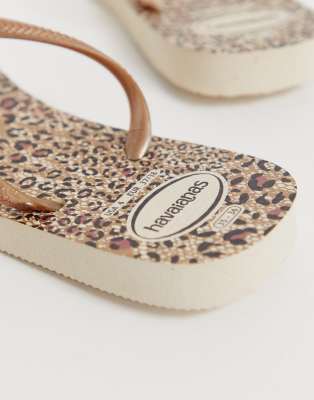 leopard print fit flops