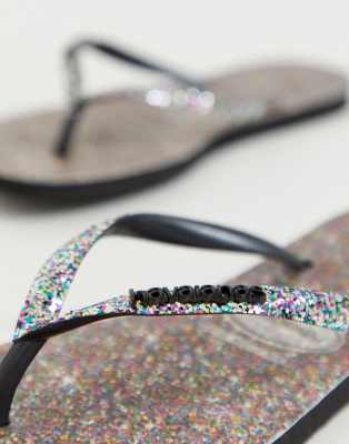 glitter havaianas uk