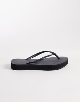 Havaianas Slim Platform Flip Flops In Multi