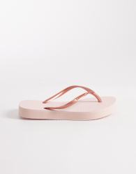 Havaianas slim platform flip flops in pink