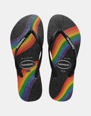 havaianas pride flip flops