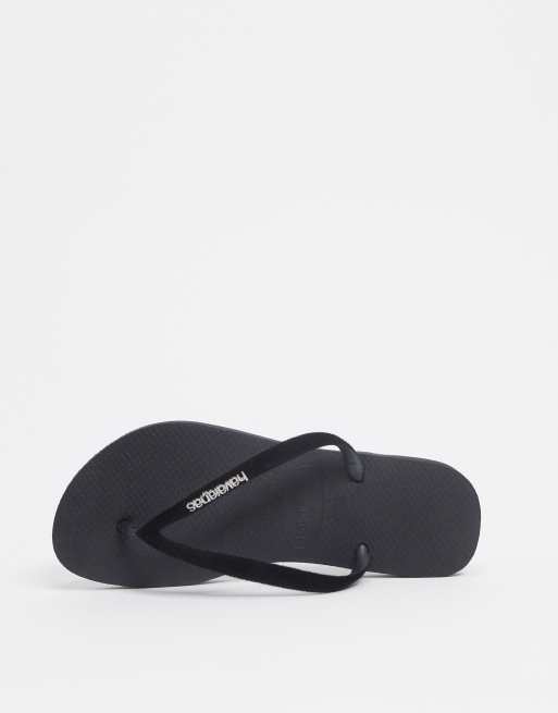 Havaianas slim velvet on sale black