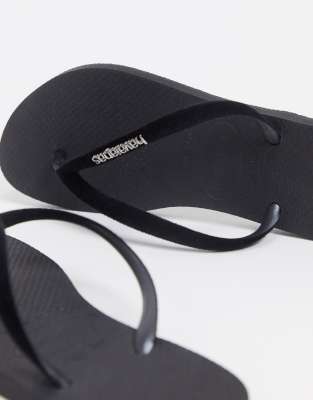 havaianas slim velvet black