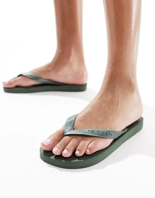 Havaianas fashion green olive