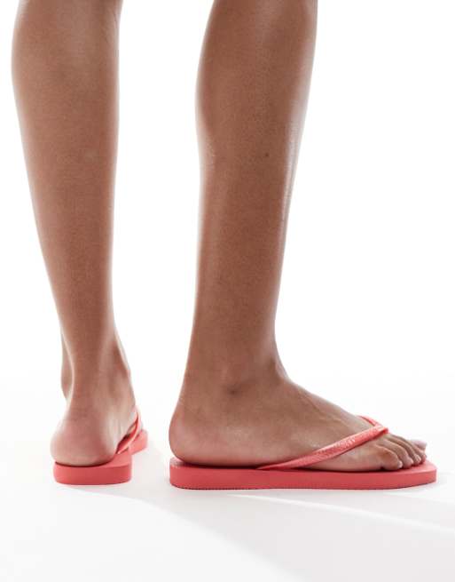 Havaianas - Tongs à bout carré - Corail, 4 de 4
