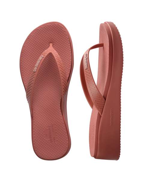 Havaianas - Tongs à fine semelle plateforme - Rose - view 1