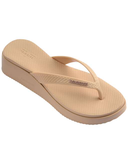 Havaianas - Tongs à semelle plateforme haute - Beige, 3 de 4