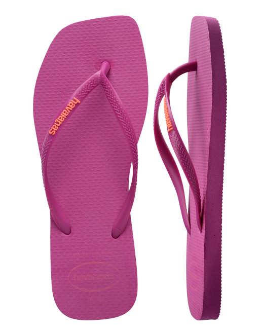 Havaianas - Tongs fines à bout carré - Rose, 2 de 4