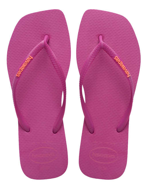 Havaianas - Tongs fines à bout carré - Rose, 4 de 4