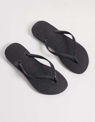 Tongs fines - Noir 35-36