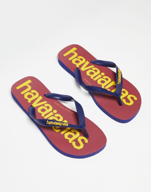 Havaianas logomania flip discount flops