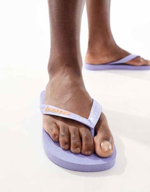 Havaianas Top Zehenstegsandalen in Flieder exklusiv bei ASOS ASOS