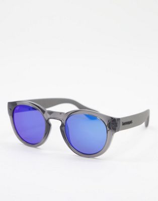 Havaianas – Trancoso – Sonnenbrille mit runden Gläsern-Blau