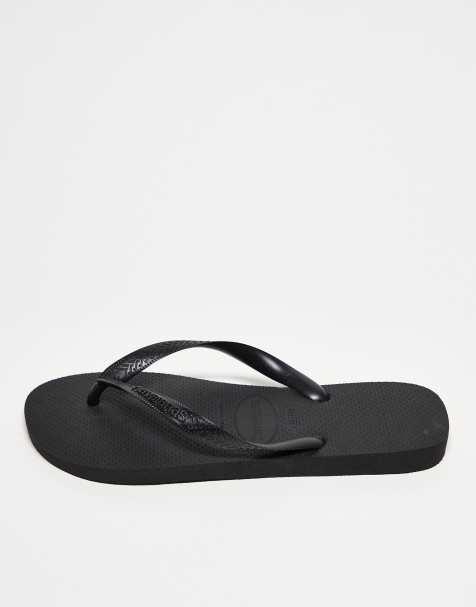 Havaianas unisex Classic Top flip flops in black - view 1