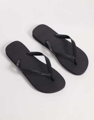 Havaianas - Unisex-Zehenstegsandalen in Schwarz