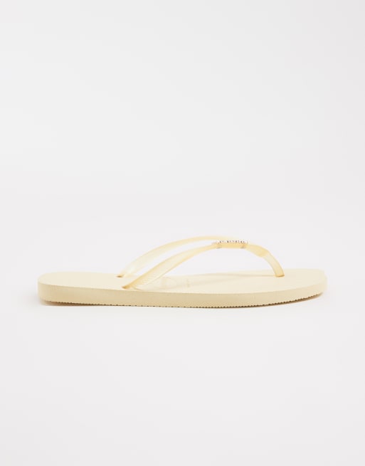 Havaianas – Żółte smukłe japonki, 3 z 4