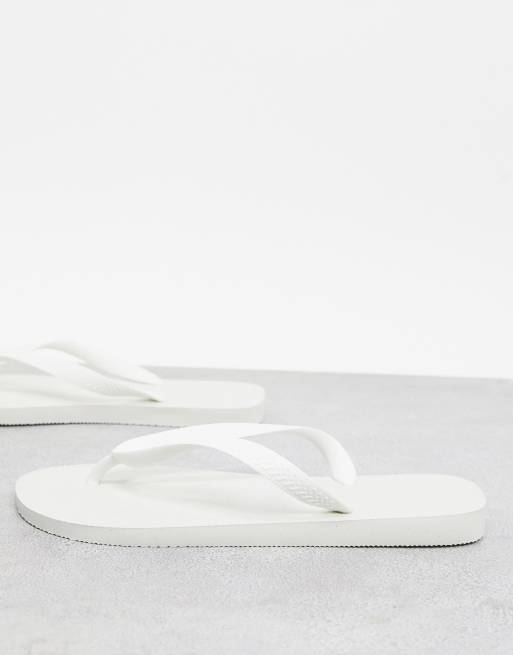 Havianas classic flip flops in white, 3 of 4