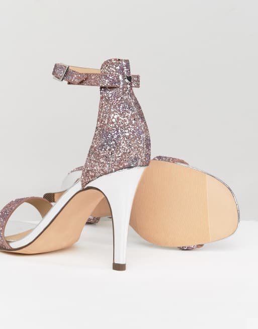 Head Over Heels by Dune Madera Blush Heeled Sandals, 4 of 4