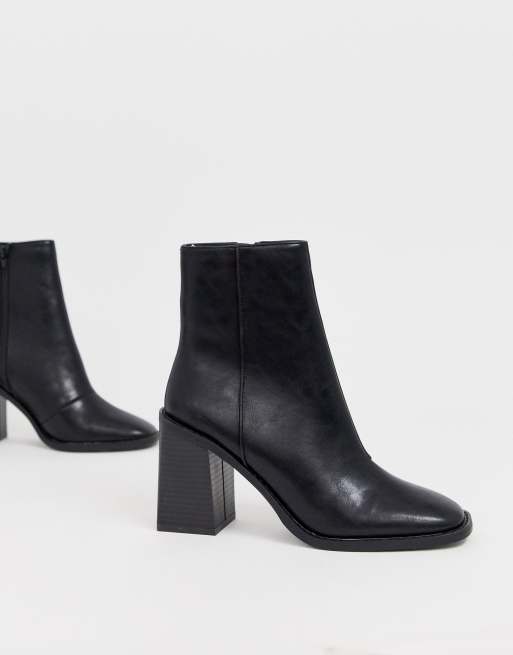 Head over heels hot sale black ankle boots