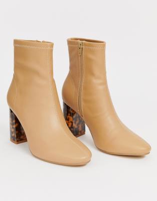 camel ankle boots