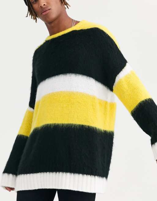 Black and yellow jumper sale