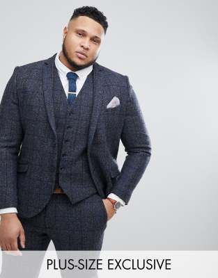 plus size tweed skirt suit
