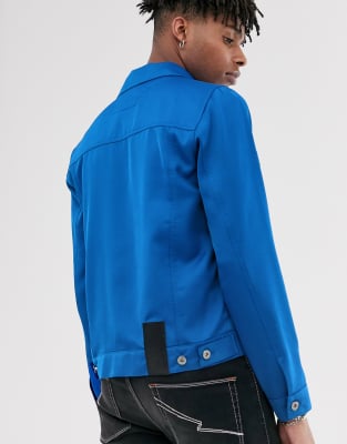 satin trucker jacket