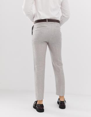 skinny pleated pants