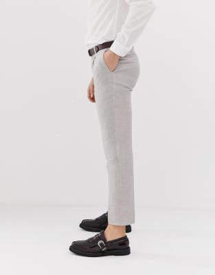 skinny pleated pants