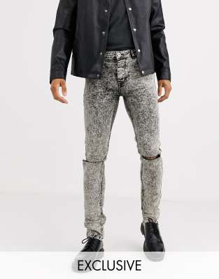 acid grey jeans