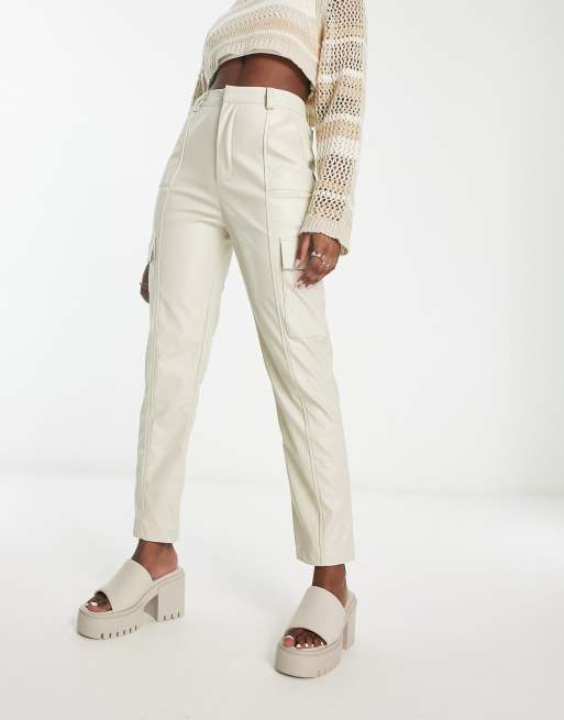 White cargo pants store pacsun