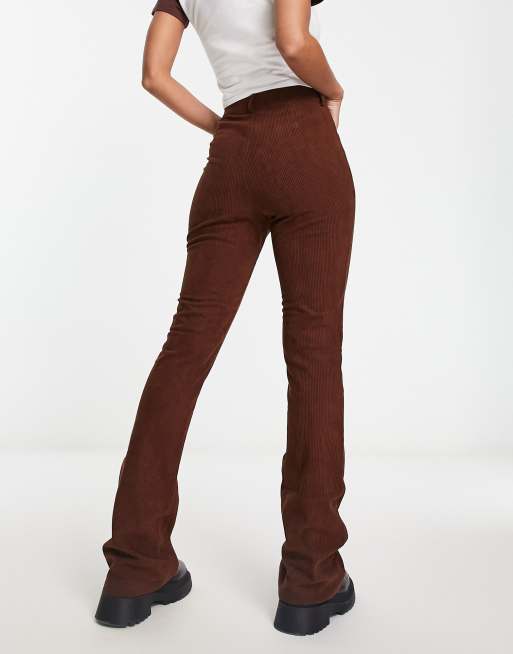 Needlecord Flared Leggings