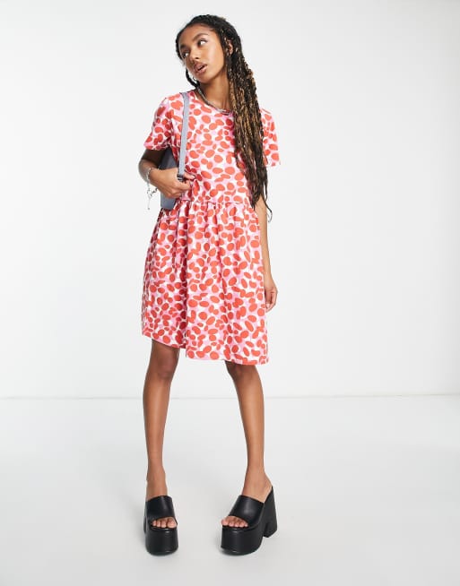 Heartbreak – Hängerkleid mit Klecksmuster