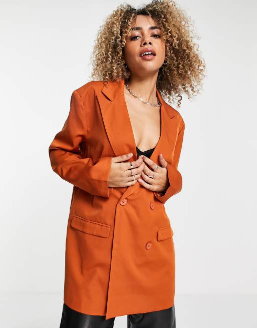 Rust blazer outlet womens