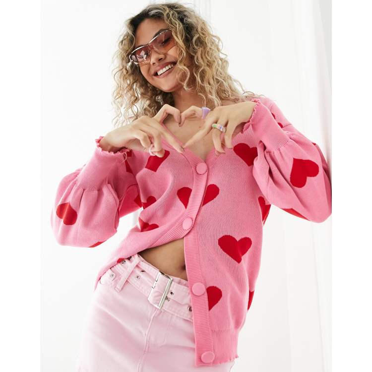 Love on sale heart cardigan