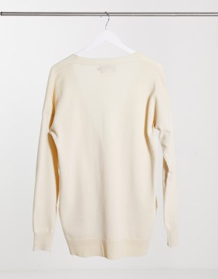 oversized pocket cardigan