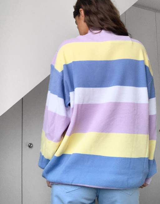 Pastel oversized outlet sweater