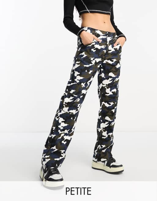 Grey and white deals camo pants