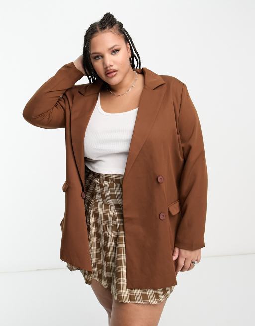 Oversized Blazer Plus Size