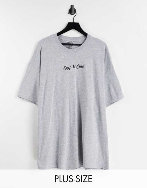 Heartbreak Plus - T-shirt con scritta 