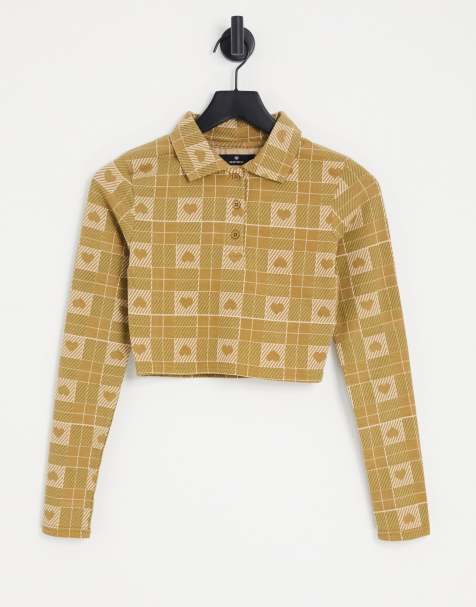 Heartbreak - Polo corta con stampa con cuori in coordinato - view 1