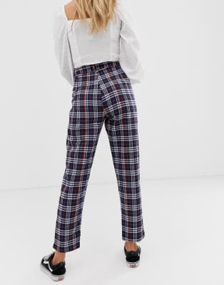 rainbow checkered pants