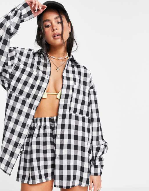 Heartbreak - Skjorte med gingham-tern - Del af sæt, 2 af 4
