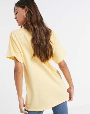 yellow slogan top