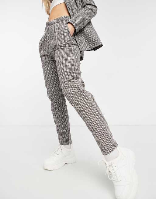 Grey peg leg trousers new arrivals