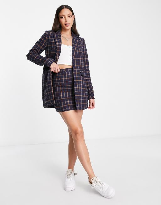 Tall Basic Jersey Knit Fitted Longline Blazer