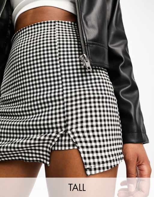 Heartbreak Tall skort co ord in gingham